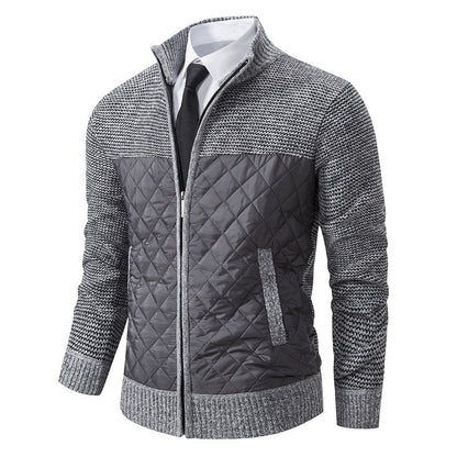 Denton - Stilvolle und warme Jacquard-Twill-Jacke für Herren