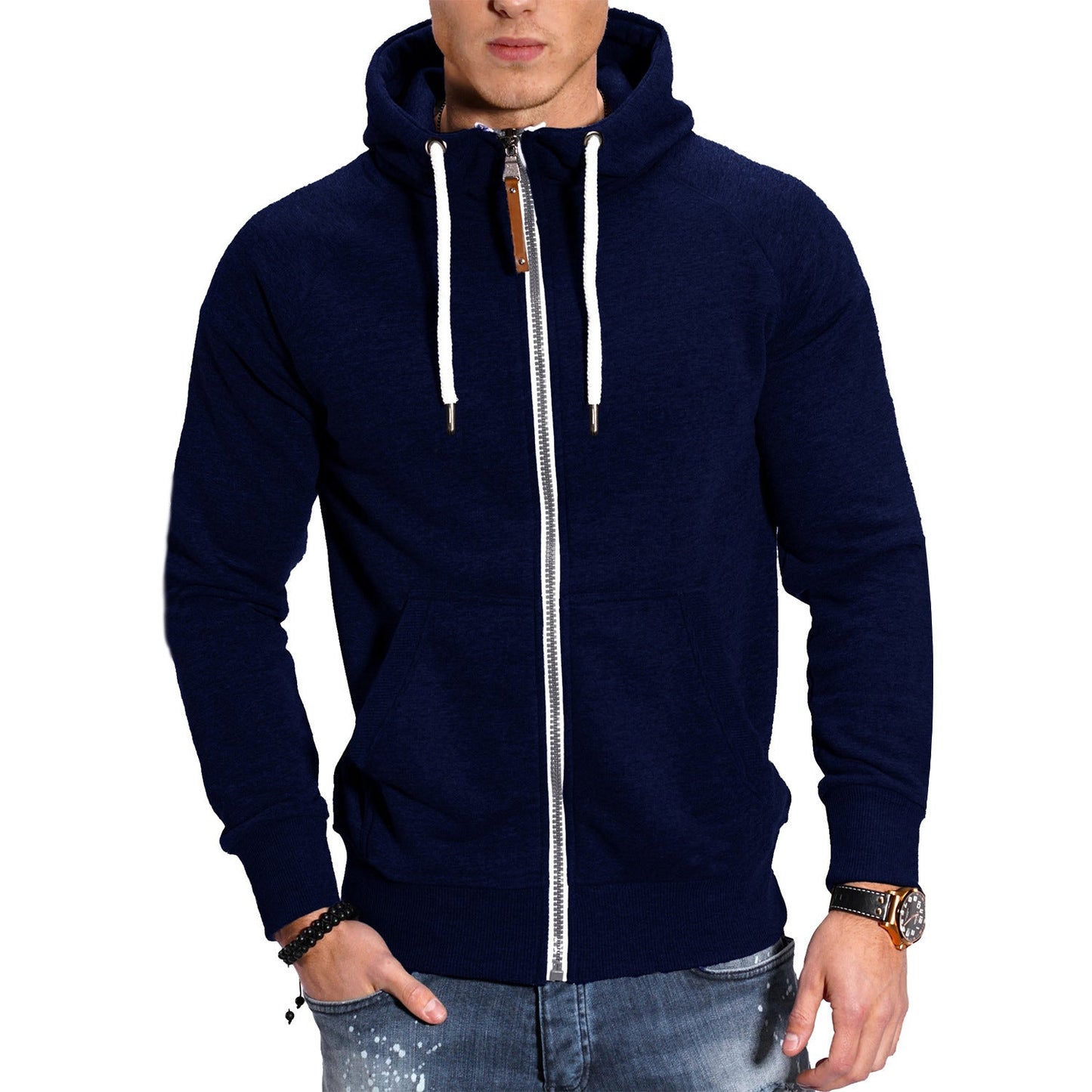 Marvin - Modern men's sports jacket with hood