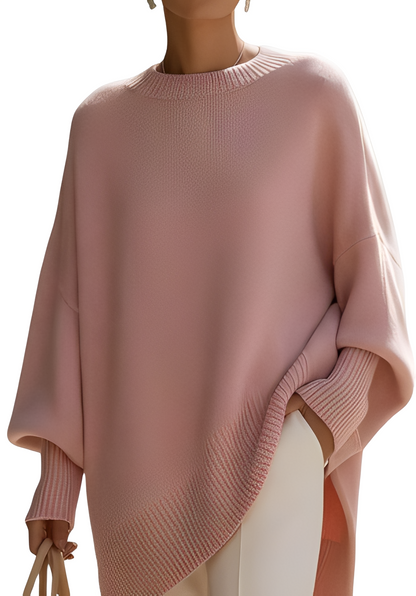 Pamella - Fashionable cashmere oversized sweater for women