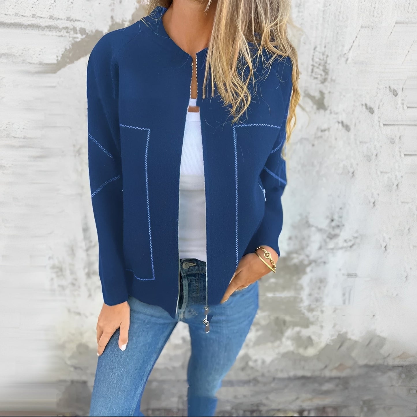 Chelsea - Stilvolle Damenjacke mit Reißverschluss