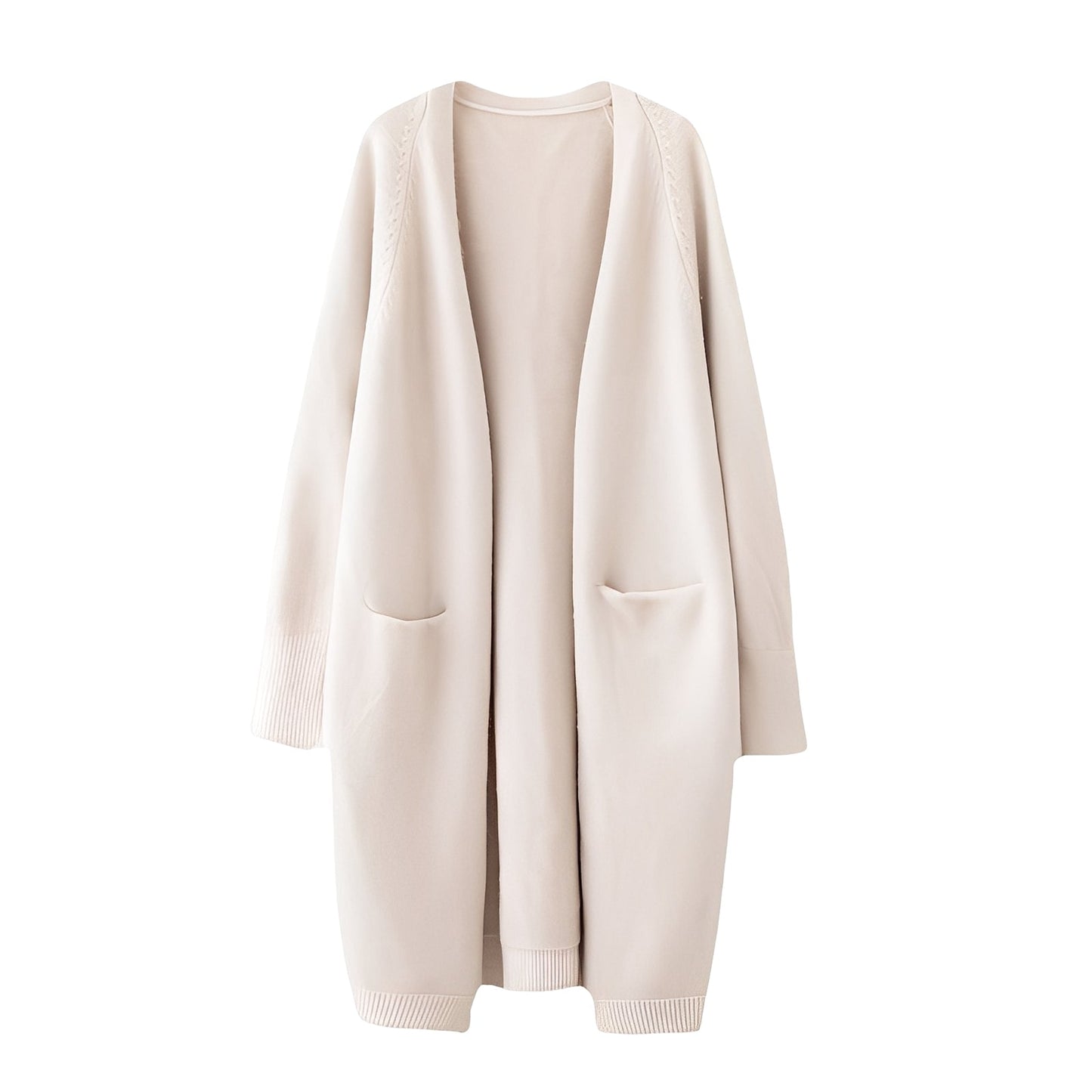 Claudie - Women's cardigan in classic long style