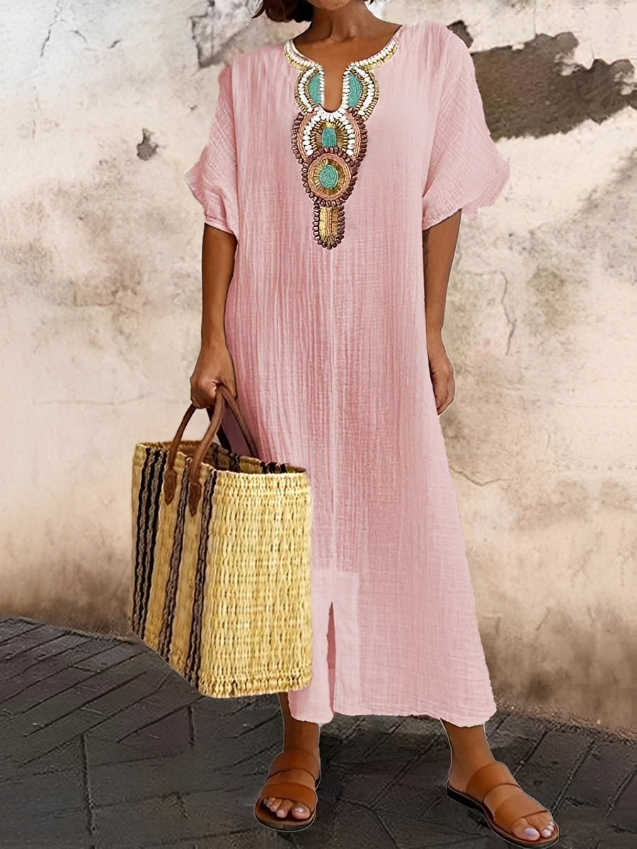 Paula - Elegantes Boho-Kleid