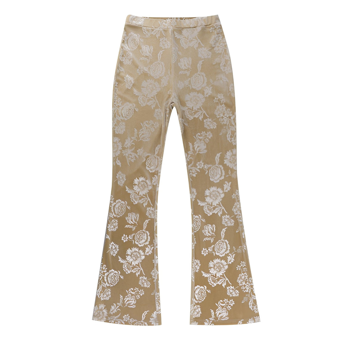 Rashel - Locker geschnittene Hose mit Blumenmuster
