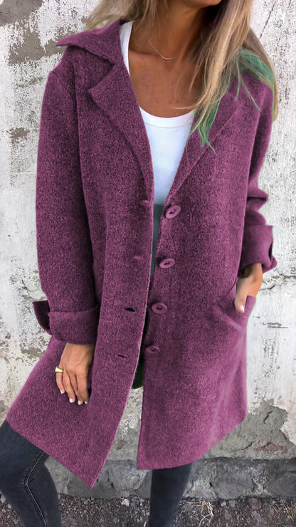 Diletta – Long Knit Coat