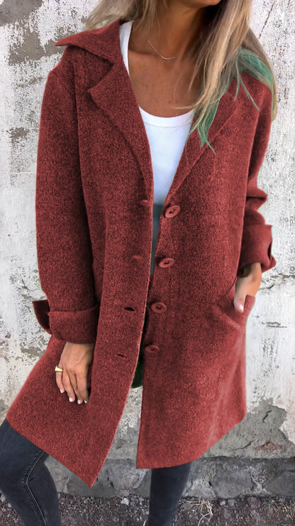 Diletta – Long Knit Coat