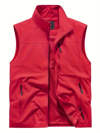 Enrico – Vest with zipper pockets