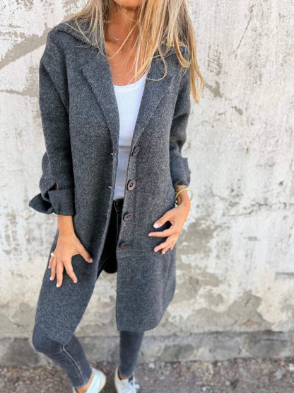 Diletta – Long Knit Coat