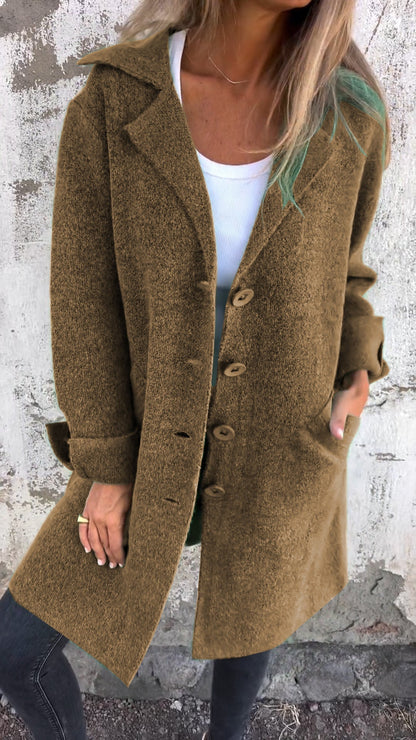 Diletta – Long Knit Coat