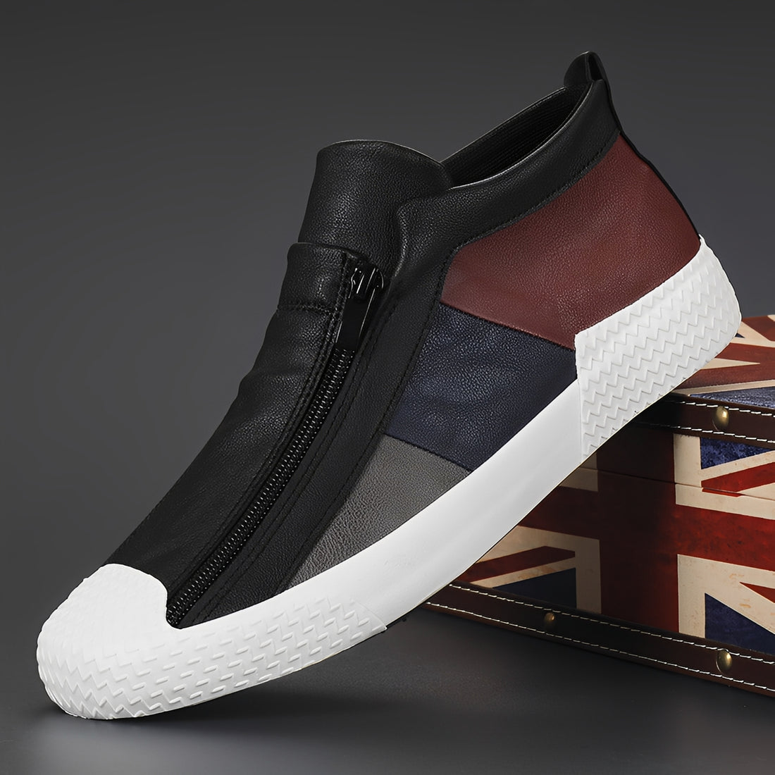 Alex - Stilvolle Sneakers mit Colour-Blocking für Herren