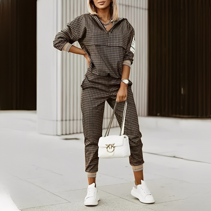 Chenafe - Dwuczęściowy elegancki zestaw dla kobiet