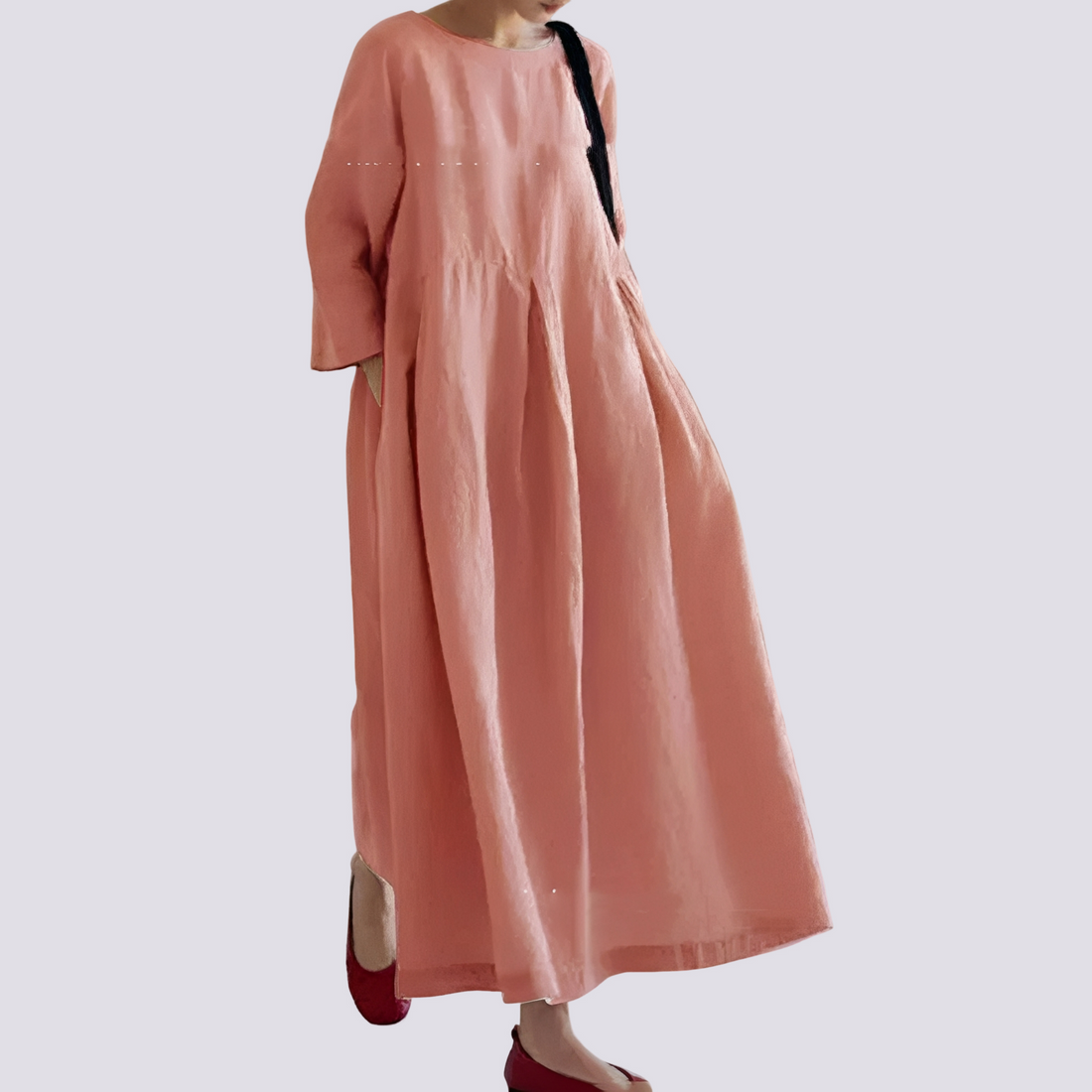 Veronica - Bequemes Damenkleid mit Taschen