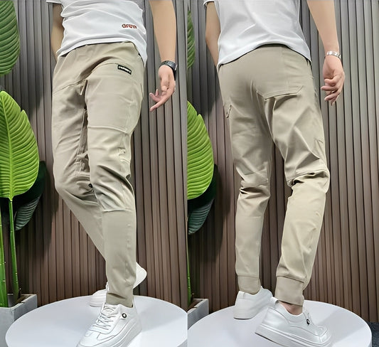 Gauthier - Elastic Cargo Pants for Men