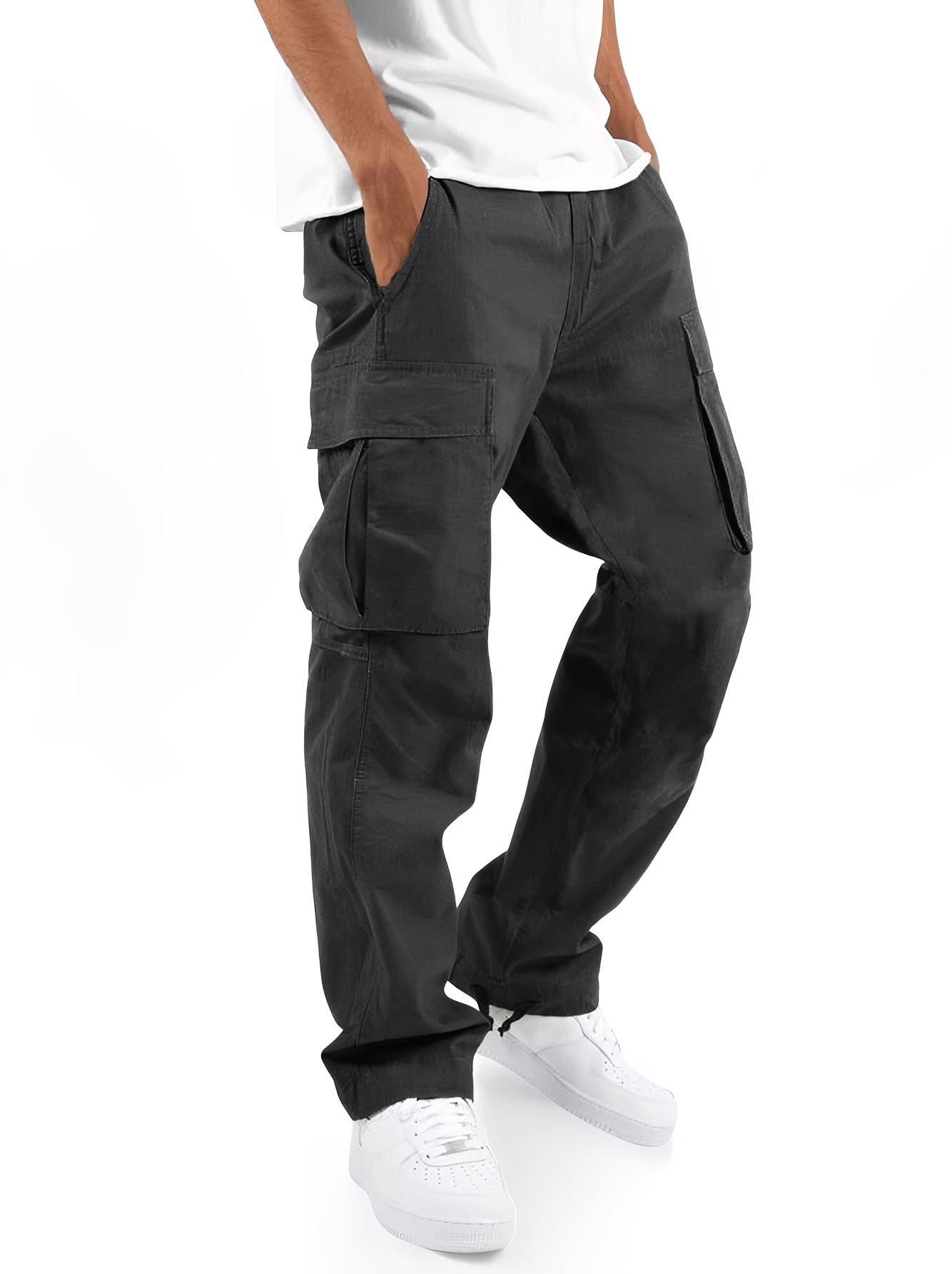 Cooper - Bequeme Herren-Cargohose mit Kordelzug