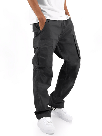 Cooper - Comfortable Men's Cargo Pants with Drawstring