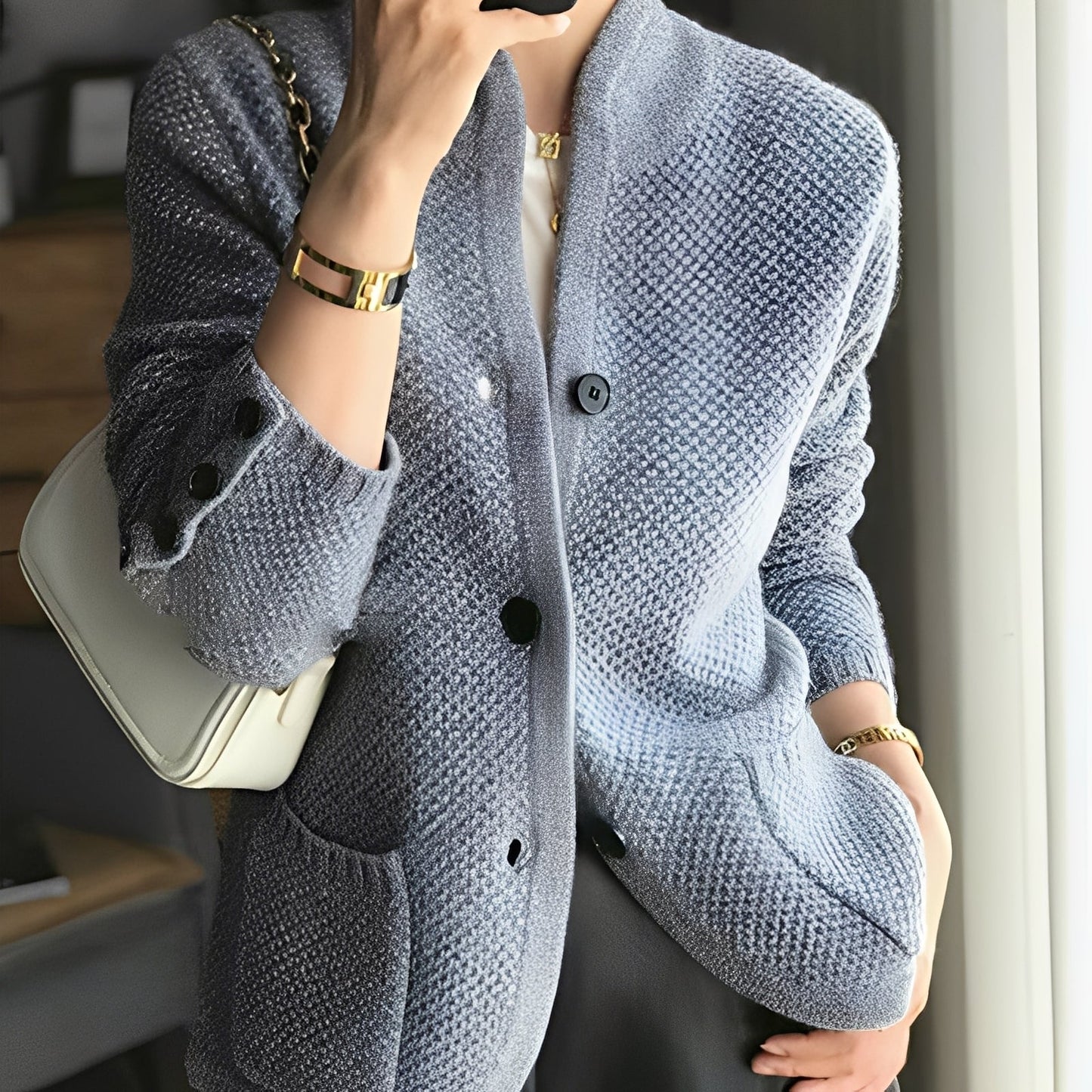 Arlette - women's cardigan with buttons