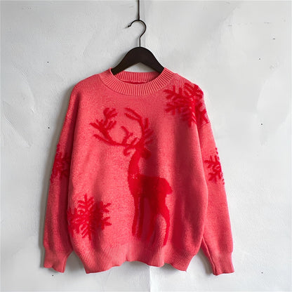 Charlotte - Stylish Women's Christmas Sweater with Design