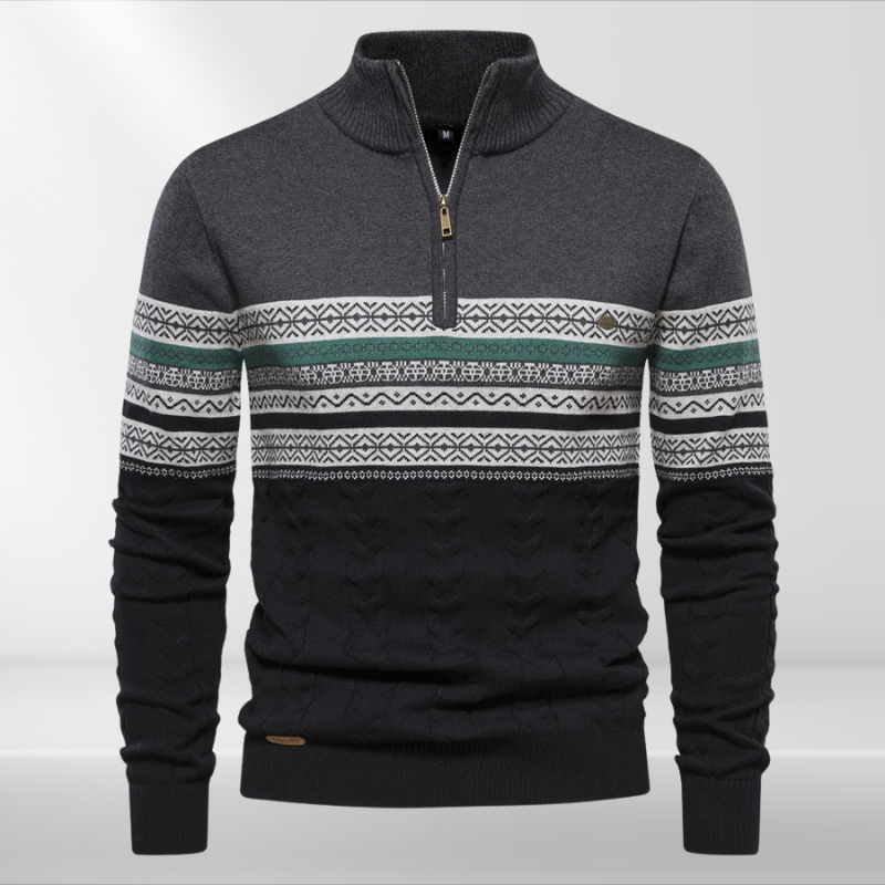 Rudy – Hochwertiger Retro-Pullover für Herren
