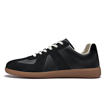 Gino - Classic men's sneakers with soft, thick sole