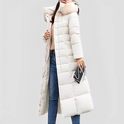 Mollie - Elegant, Lined Women's Long Coat