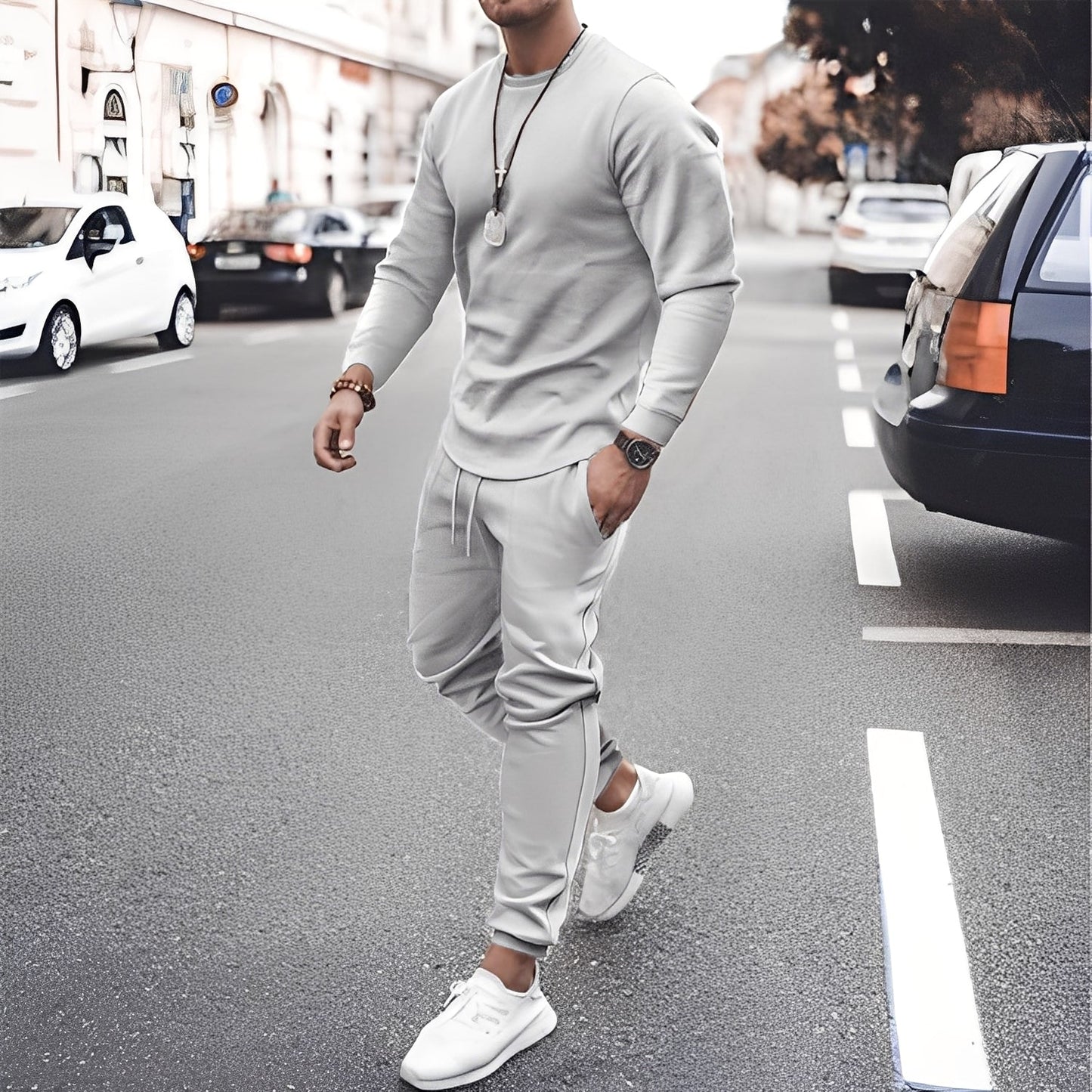 Ilyan - Pullover and pants define the trend for men