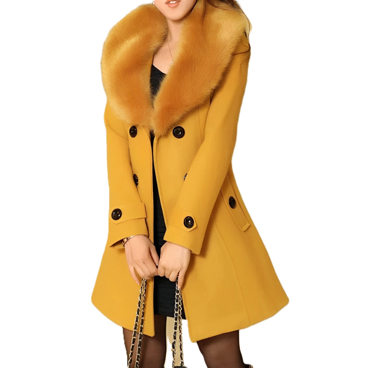 Rachel - Ein bequemer und schicker Mantel