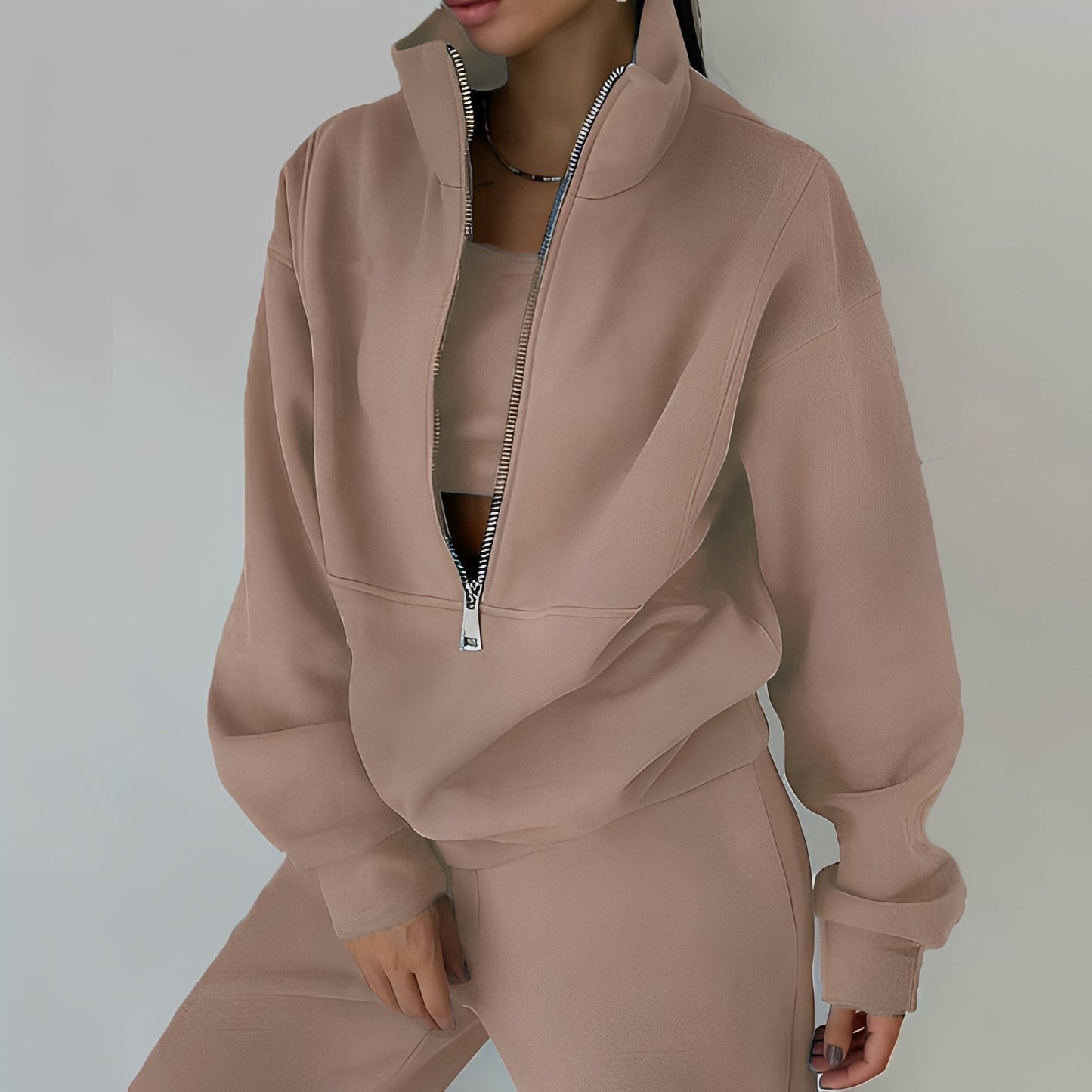 Mélissa - Loose Oversize Set made of Terry Cloth, Two-Piece