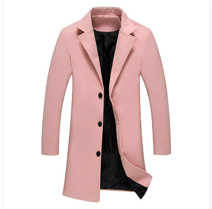 Naomie - Long Elegant Men's Coat
