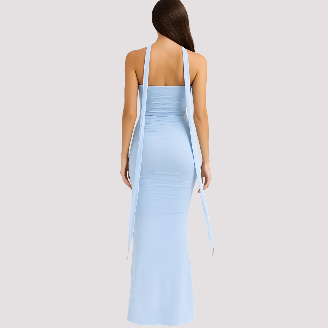 Antonia - Elegantes Choker-Kleid in enger Passform