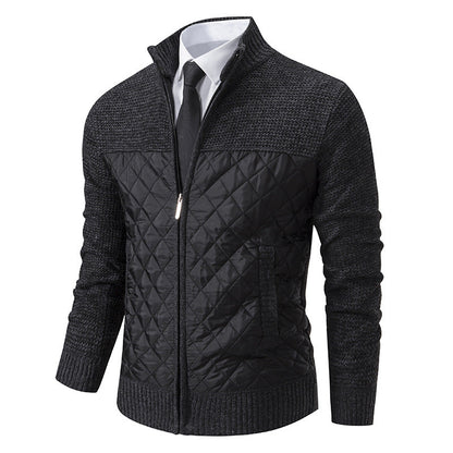 Denton - Stilvolle und warme Jacquard-Twill-Jacke für Herren