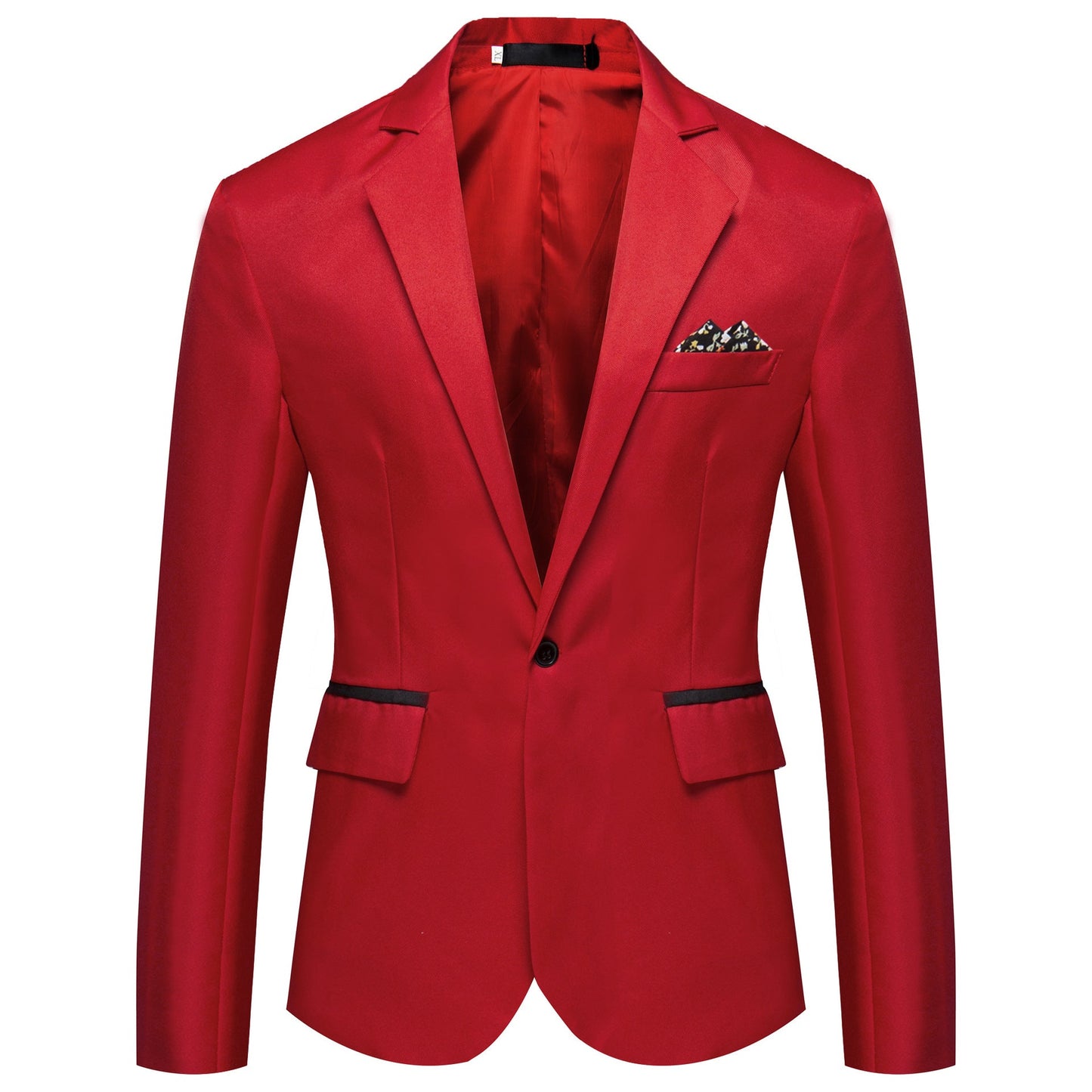 James - Elegant, tailored men's blazer with single-breasted design