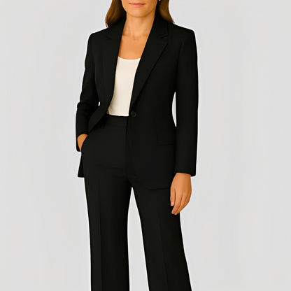 Maeva - Elegant long blazer and pantsuit for women