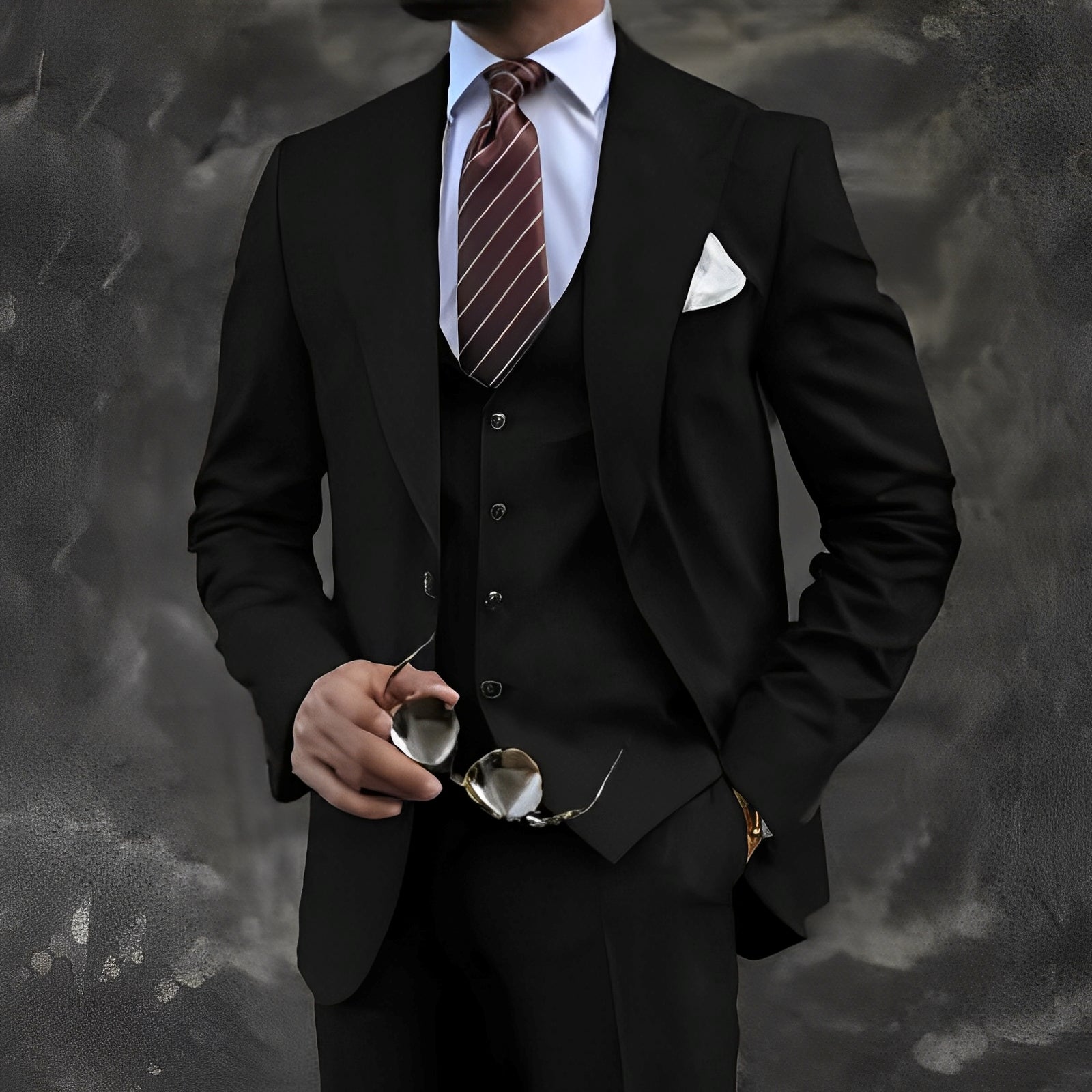 Elwyn - Elegantes Anzug-Set in drei Teilen