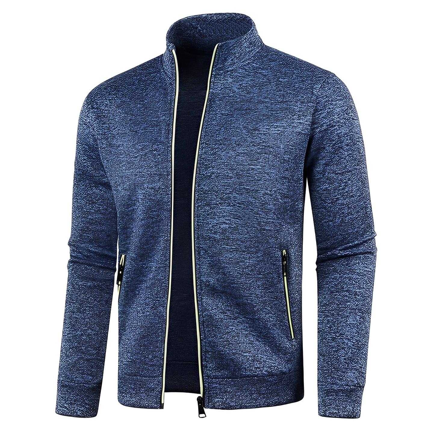 Clayton - Comfortable Fleece Pullover with Zipper for Men