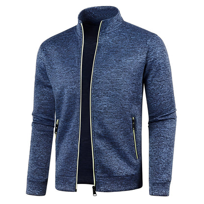 Clayton - Comfortable Fleece Pullover with Zipper for Men