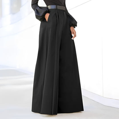 Ashley - Elegant, wide-cut bell-bottom pants for women