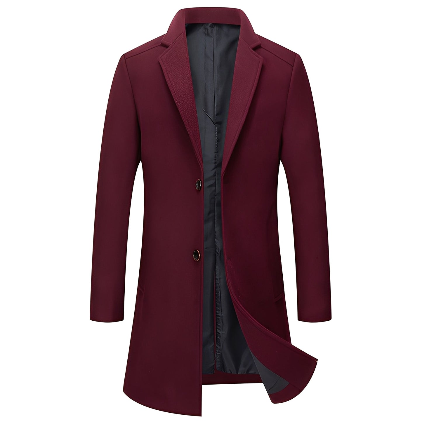 Stefan - Stylish wool coat for men