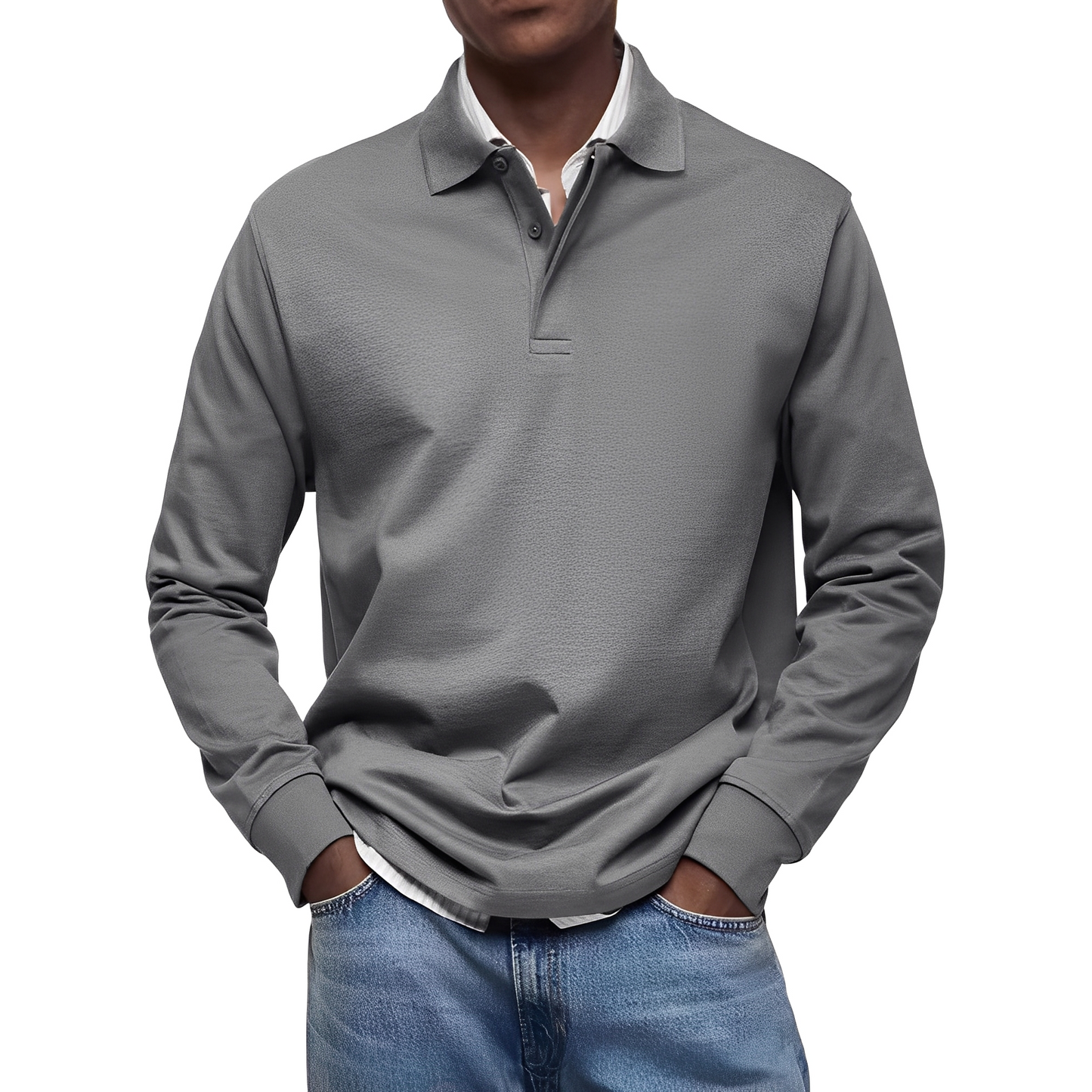 Alonzo - men's shirt with long sleeves and buttons by Casula