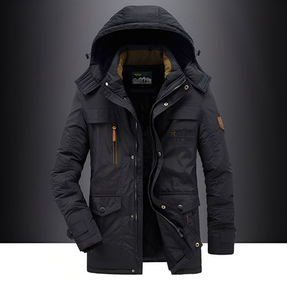 Lambert - Warm winter coats with hood for men