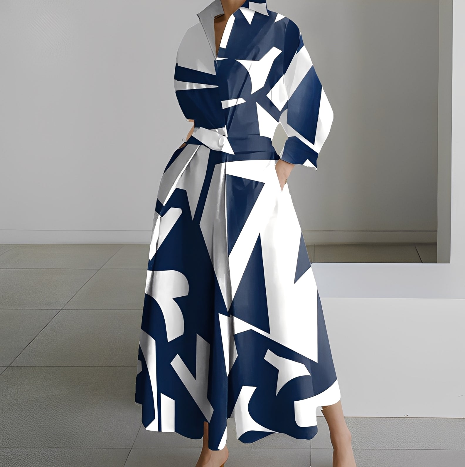Lavina - Bequemes Kleid mit lockerer Passform