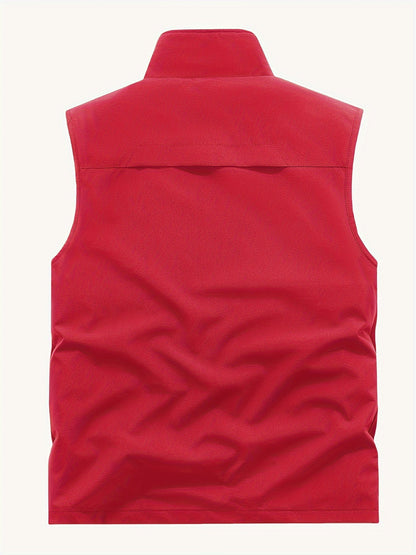 Enrico – Vest with zipper pockets