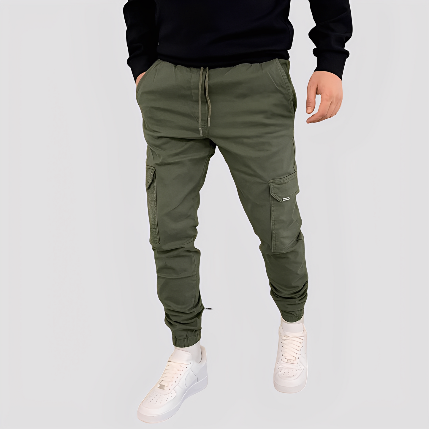 Brandon - Modern cargo jogging pants for men