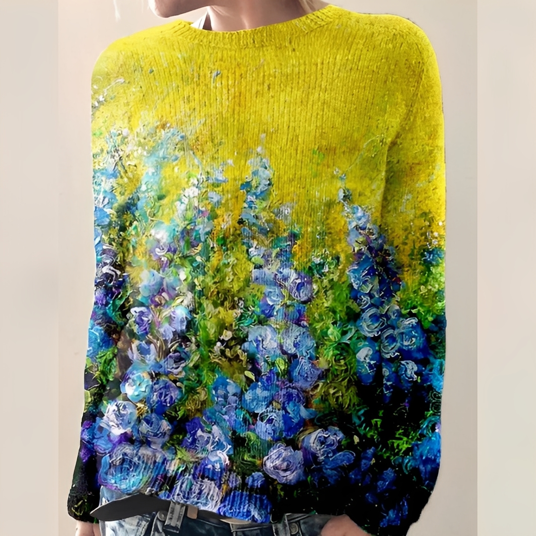 Liliane - Women's wool sweater for the winter