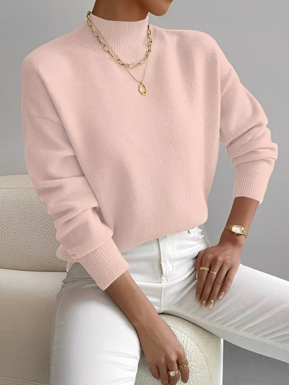 Nikkole - women's sweater with stylish and casual knit pattern