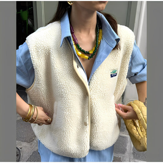 Bénédicte - Comfortable women's fleece vest