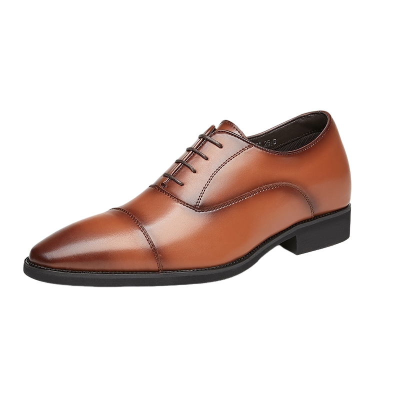 Tristan - Retro-Lederhalbschuhe für Herren