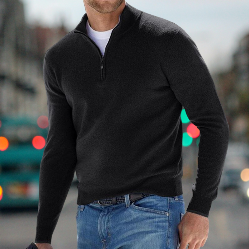 Carlo – Pullover mit Zipper