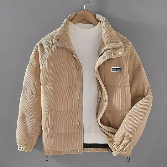 Nelson - Modern men's corduroy jacket with heat retention