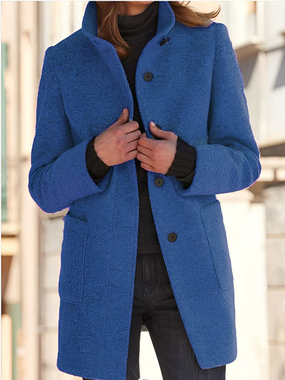 Julissa - Warmer winter coat with pockets for women