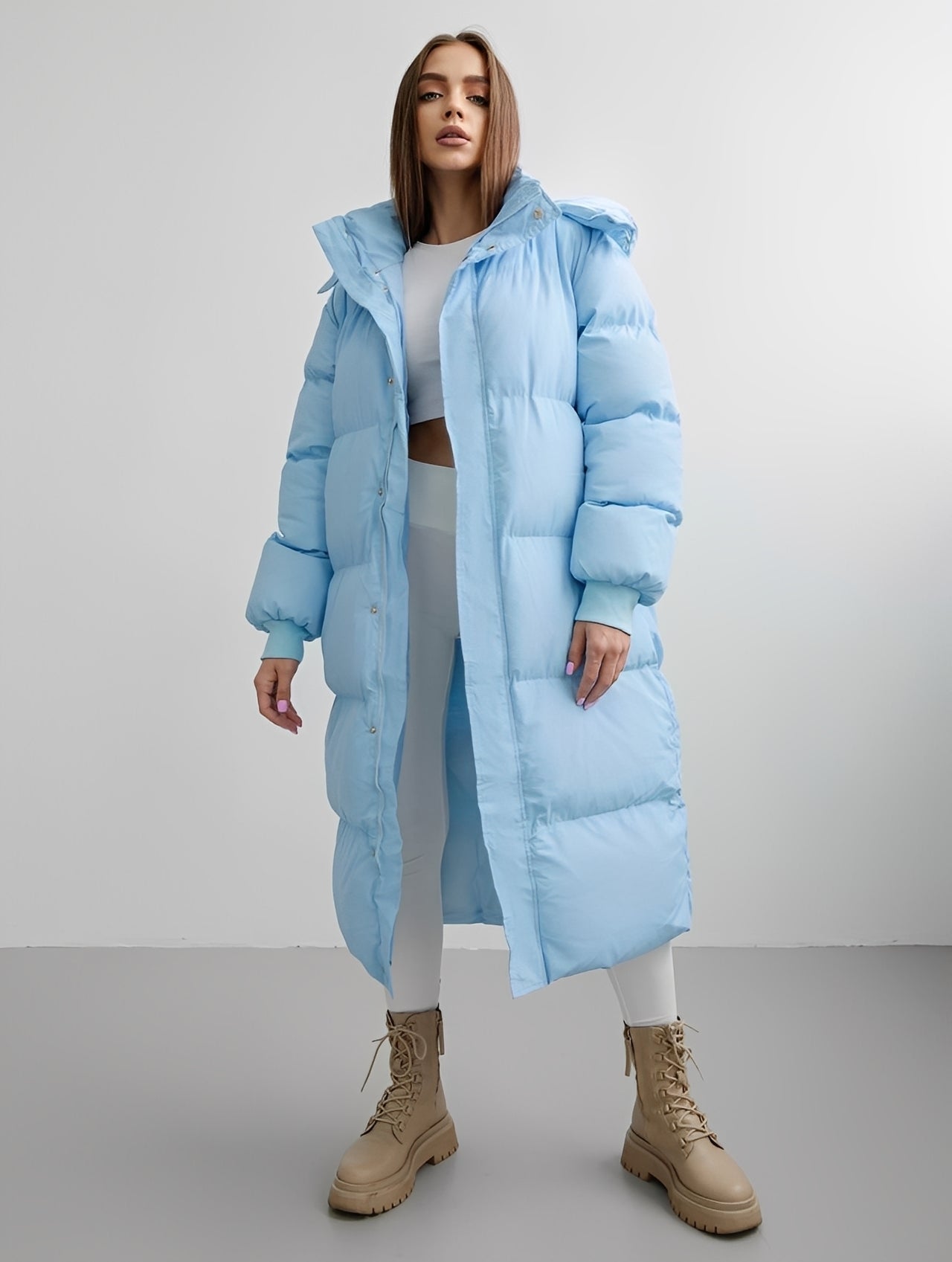 Eloise - Modern, casual cut women's hooded coat