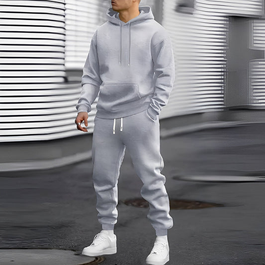 Arvel - Comfortable men's sports suit set with hood